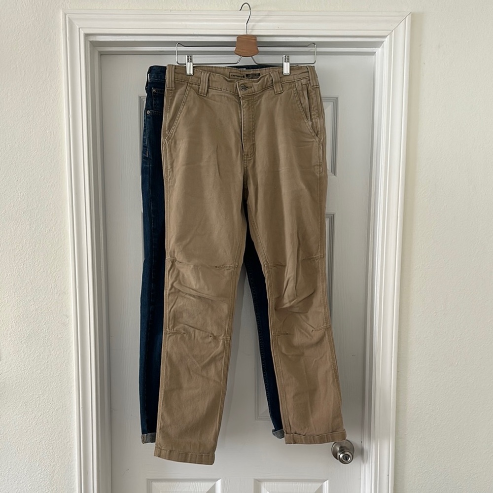 Mens Carhartt Rugged Flex Straight Fit Work Pants